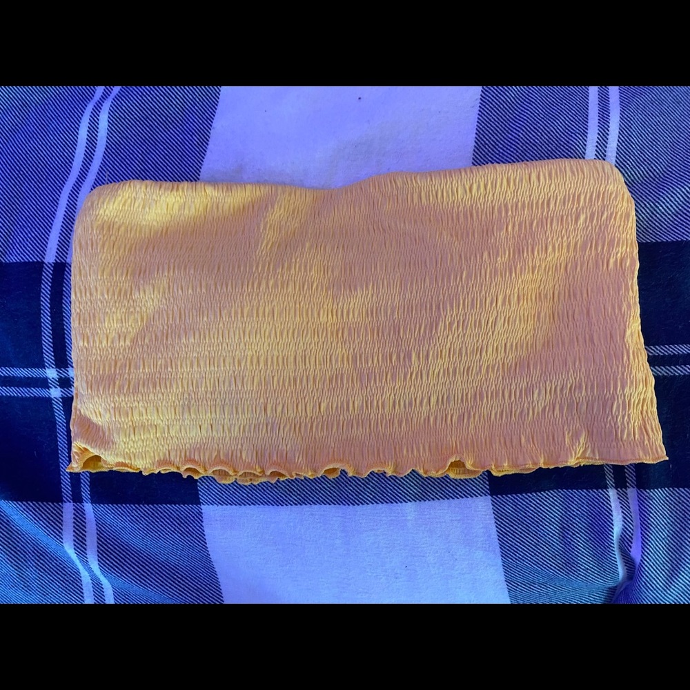 Yellow Body Glove Tube Top